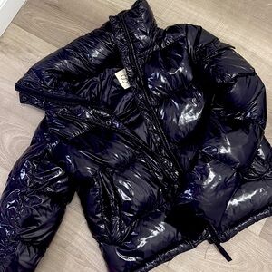 S13 Black Warm Winter Puffer xs